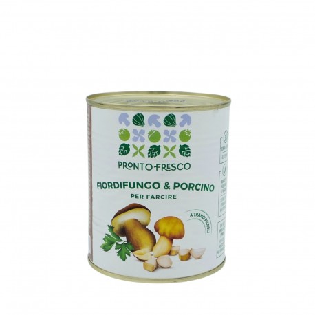 CREMA FIORDIFUNGO&PORCINO GRECI TRANCI LATTA GR800