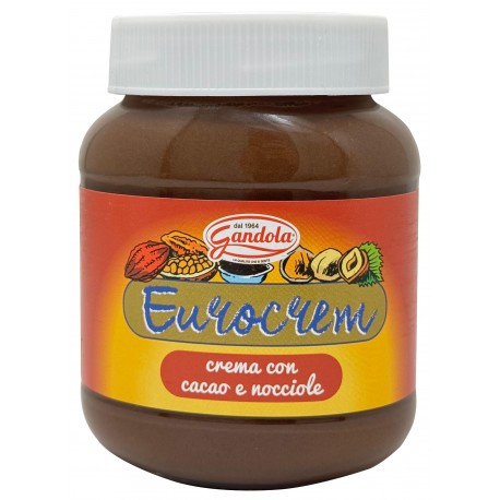 CREMA SPALMABILE GANDOLA EUROCREAM CACAO GR.400