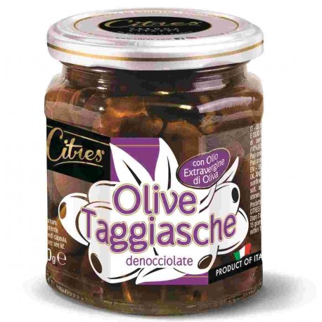 OLIVE TAGGIASCHE SNOCC. O/EVO VASO CITRES GR.980