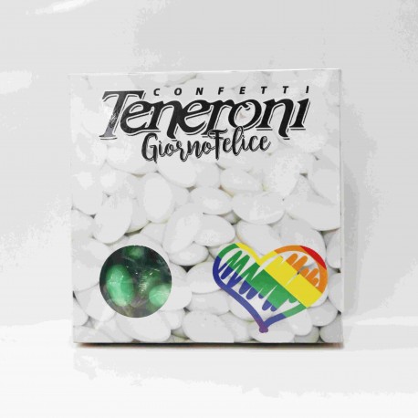 CONFETTI BOCCIA TENERONI INCAR.SING.VERDI GR.500
