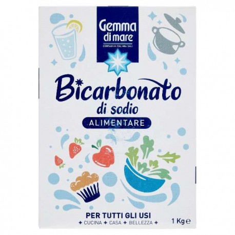 BICARBONATO DI SODIO ALIMENTARE GEMMA DI MARE KG.1