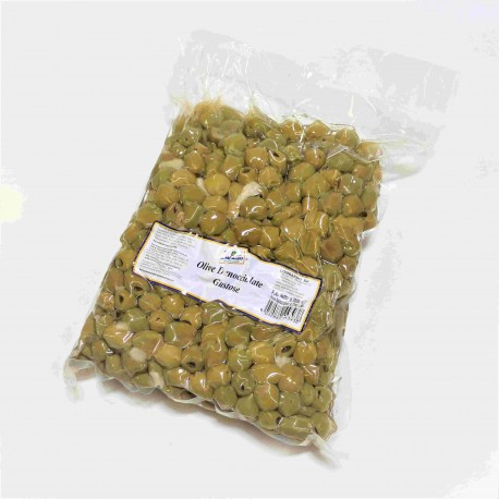 OLIVE IL MEGLIO VERDI GUSTOSE SOLO AGLIO BUSTA KG3