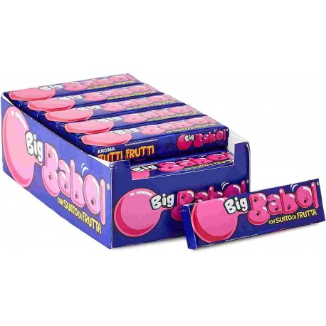 CARAM.CHEWING GUM BIG BABOL T.FRUTTI