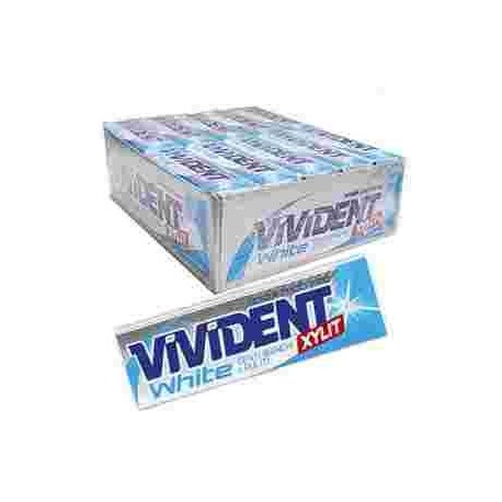 CARAM.CHEWING VIVIDENT XYLIT WHITE GR.10