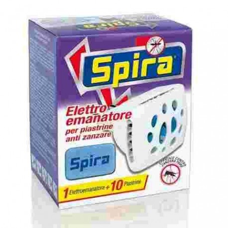 INSETTICIDA SPIRA ELETTROEMANATORE+PZ.10 PIASTRINE