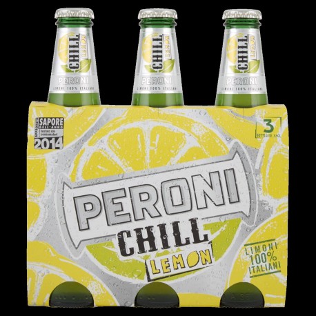 BIRRA PERONI CHILL LEMON CL.33 TRIS