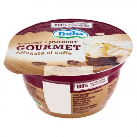 YOGURT MILA INTERO COLATO AFFOGATO AL CAFFE'GR.125