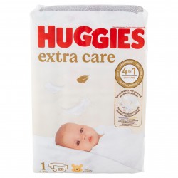 INF.PANNOL.HUGGIES EXTRACARE BEBE'PZ.28 TGL.1(2-5)