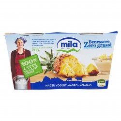 YOGURT MILA GR.125X2 BENES.ANANAS *