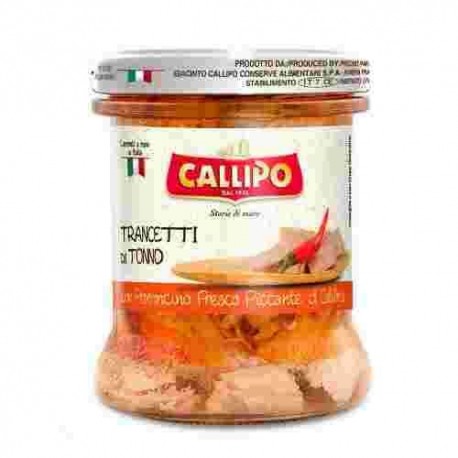 TONN0 CALLIPO PICC.O/OLIVA PEPERONI VASO GR.170