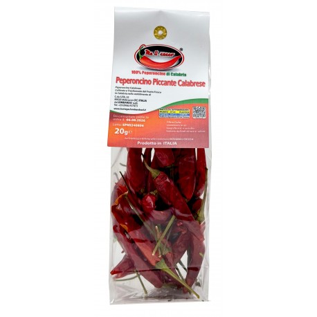 PEPERONCINO CAL ESSIC PIC F/INT. SACCHETTO GR.20