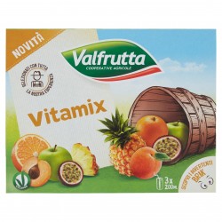 SUCCHI VALFRUTTA BRIK VITAMIX DA ML.200X3