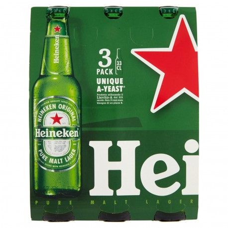 BIRRA HEINEKEN CL.33X3