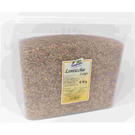 LEG/S LENTICCHIE SECCH.LARGE KG.6 L.55LL2000CANADA