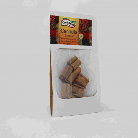 SPEZIE FUSTELLA CANNELLA STECCHE GR.10 CONDIAROMA