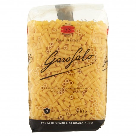 PASTA GAROFALO SECCA DITALINI RIG.N.55 GR.500