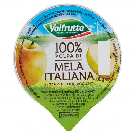 POLPA VALFRUTTA MELA GR.100