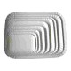 VASSOI BIANCHI PLAST.N[3 (4S/3P) 165X235 KG.10