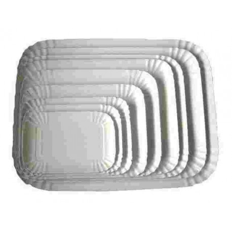 VASSOI BIANCHI PLAST.N[3 (4S/3P) 165X235 KG.10