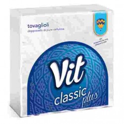 TOVAGLIOLI VIT BIANCO 38X38 DOPPIOVELO 44 PZ.