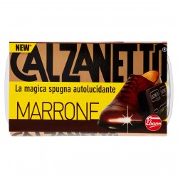 SCARPE CALZONETTO SPUGNA AUTOLUCIDANTE MARRONE