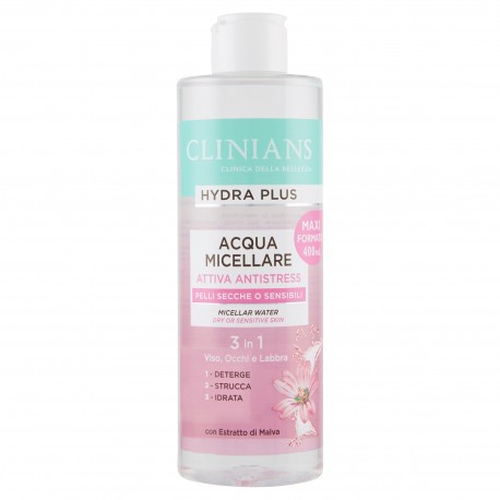 ACQUA MICELLARE CLINIANS ANTISTRESS ML.400