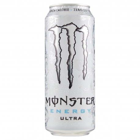 MONSTER ENERGY ULTRA WHITE S/ZUCCHERI CL.50