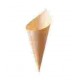 CONT.ALIM.CONETTO POLPA LEGNO DIAM.MM.220 PZ.100