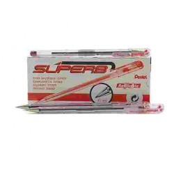 CANCELLERIA PENNA PENTEL SUPER B BK77 ROSSO PZ.12