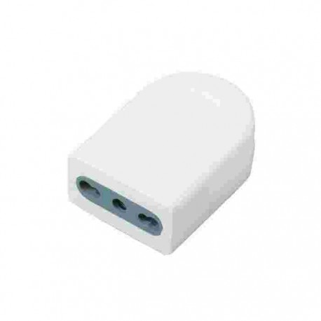 ELET.PRESA BIVALENTE P17/11 10/16A 2P+T BIANCA