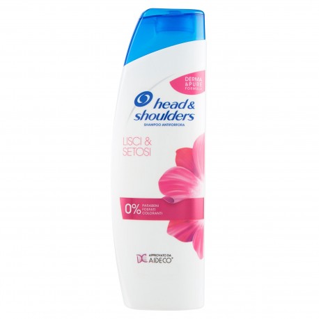 SHAMPOO HEAD SHOULDERS LISCI SETOSI 250 ML.