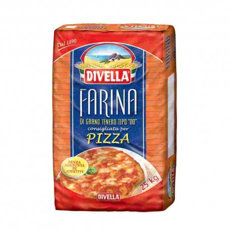 FARINA DIVELLA (00) PIZZA S/ROSSO KG.25