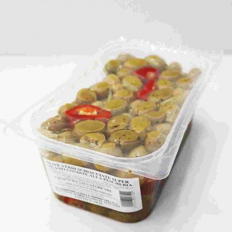 OLIVE VERDI CALACIURA S/GIGANTI C/PESCHERIA V.KG.2