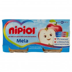 INF.NIPIOL OMOGENEIZZATI FRUTTA MELA GR.80X2