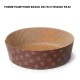 FORME PANETTONE BASSO GR.750 H185X60H PZ.80