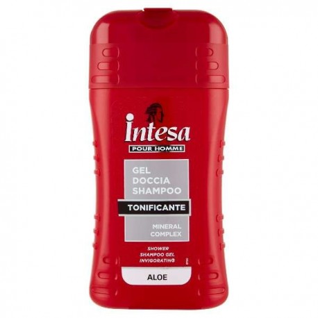 DOCCIA SHAMPOO INTESA UOMO ALOE ML.250