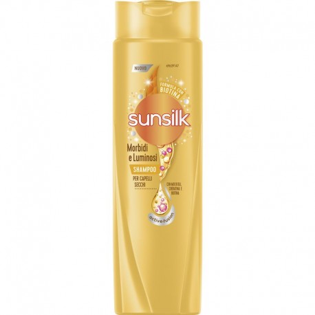 SHAMPOO SUNSILK MORBIDI E LUMINOSI 250 ML.