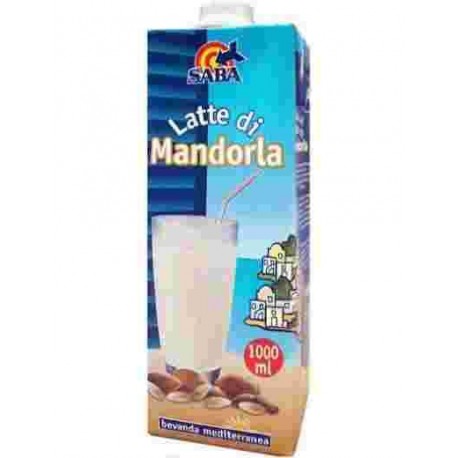 LATTE DI MANDORLA SABA BRICK LT.1
