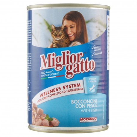 P/GATTO MORANDO MG BOCCONCINI PESCE GR.405
