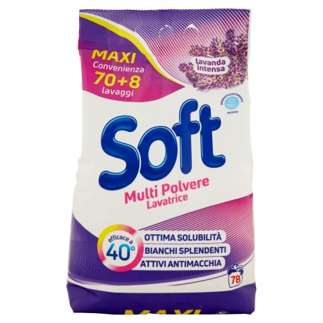 LAVATRICE SOFT POLVERE LAVANDA SACCO 78 MIS.