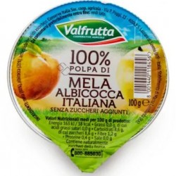 POLPA VALFRUTTA ALBICOCCA-MELA GR.100