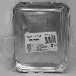 COPERCHIO VASCH.ALL.CUKI MLTCOMPARTO PZ.100 PET