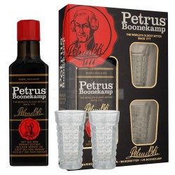 LIQUORE AMARO PETRUS BOONEKAMP CL.70 CON 2 BICCHIR