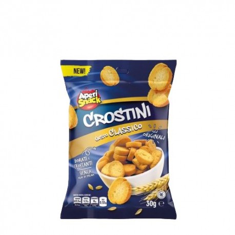 SNACK APERISNACK CROSTINI CLASSICO GR.30 PZ.20