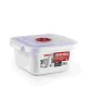 CASAL/CASSERUOLA MICROONDE PLAST/FORTE QUADRA LT.1