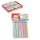 MOLLETTE CHIUDI SACCHETTO PLASTIC FORTE SURT PZ.6