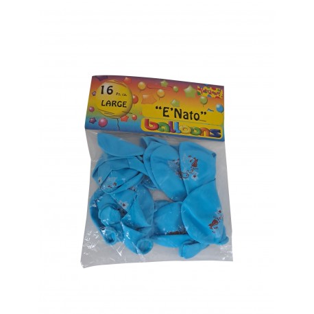 PALLONCINI NASCITA BAMBINO CM.35 PZ.16