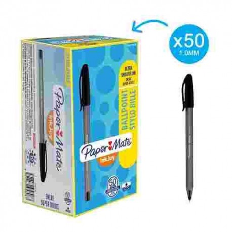 CANCELLERIA PENNA INKJOY PAPERMATE NERO PZ.50