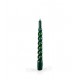 CANDELE VERDE TORTIGL. ATMOSFERA CONF.PZ.2 H.25 CM