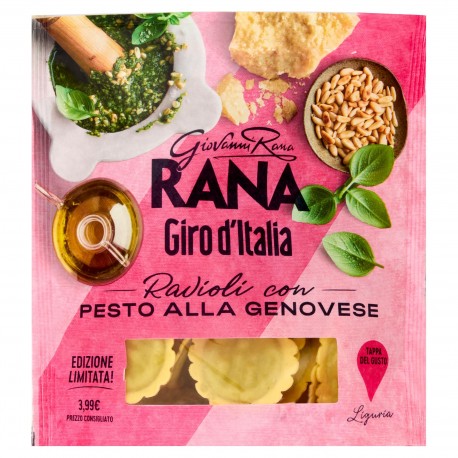 PASTA RANA FRESCA GIRO D'ITALIA PESTO GENOV. GR250